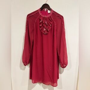 Damsel Dress Blouse with Ruffle Detail